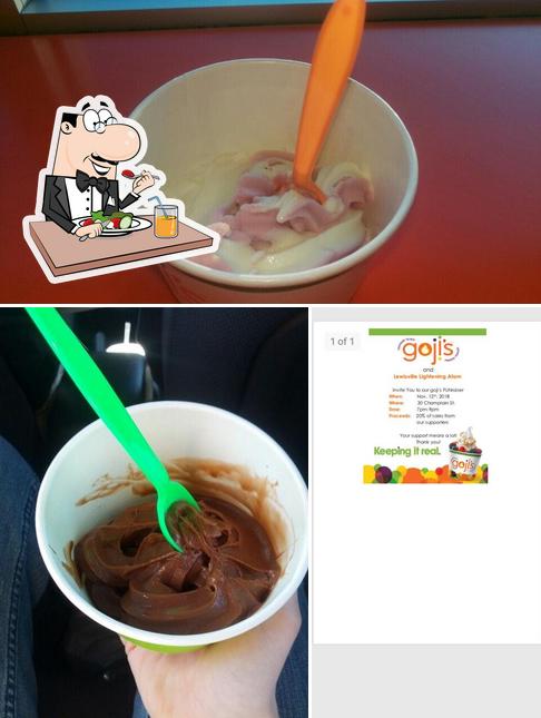 Nourriture à Goji Frozen Yogurt