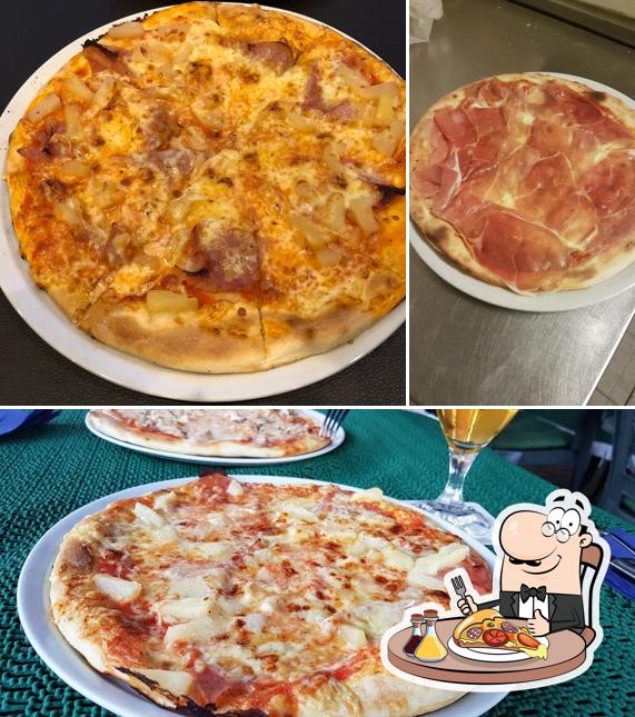 Choisissez des pizzas à Pizzeria Amici