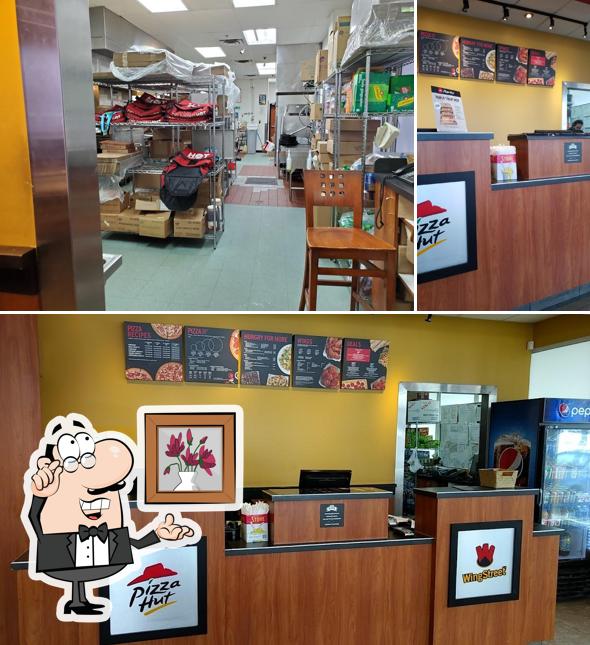 L'intérieur de Pizza Hut