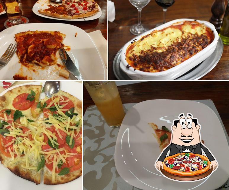 Experimente pizza no Lucca Pizzeria E Ristorante