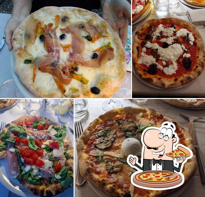 Scegli tra le molte varianti di pizza