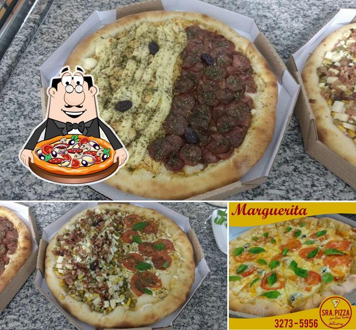 Escolha pizza no Sra. Pizza