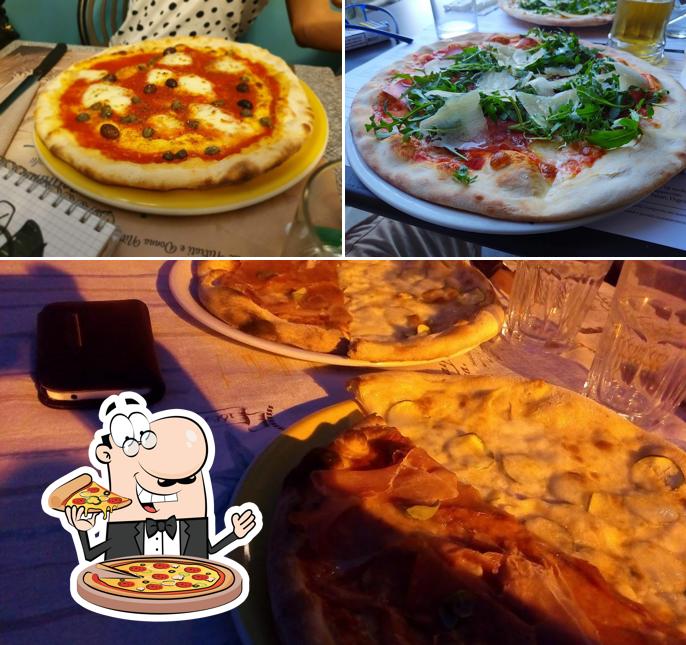 A La Lanterna pizzeria, puoi prenderti una bella pizza