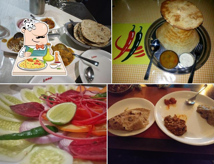 Food at Mirchi Restaurant