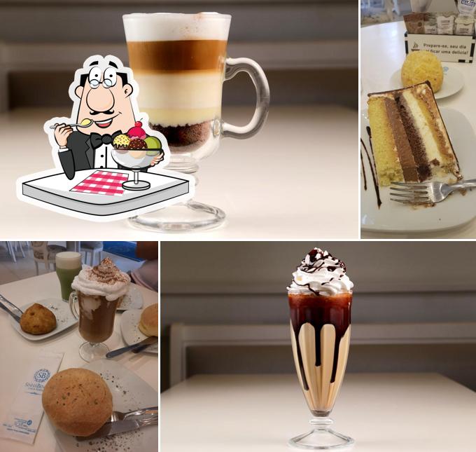 Sinhá Benta Cafeteria - Outlet Porto Belo oferece uma seleção de sobremesas