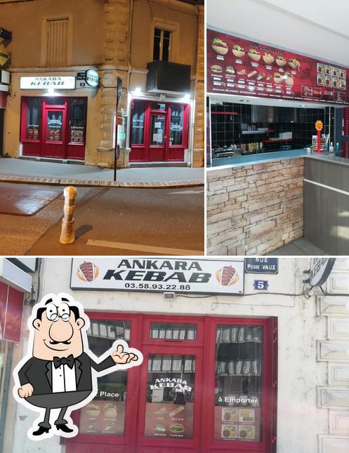 L'intérieur de Ankara kebab