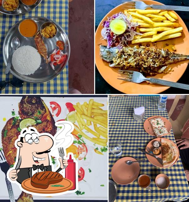 Try out meat dishes at No