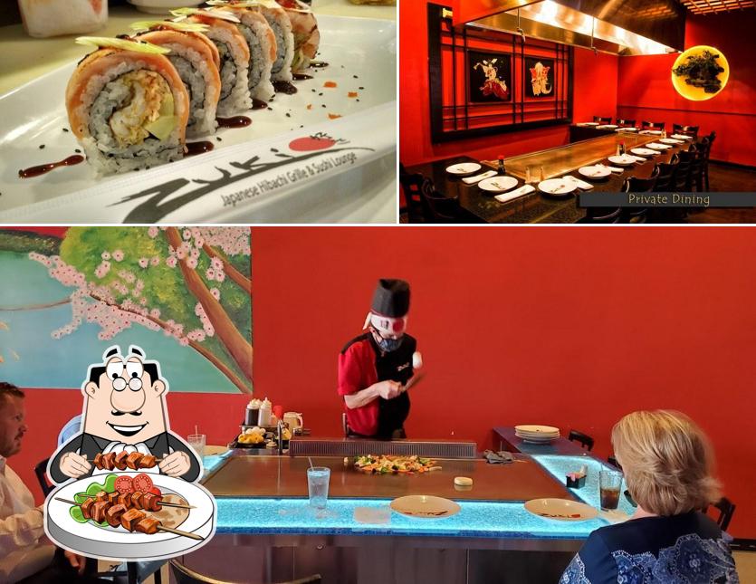 Meals at Zuki Japanese Hibachi Grill & Sushi Lounge