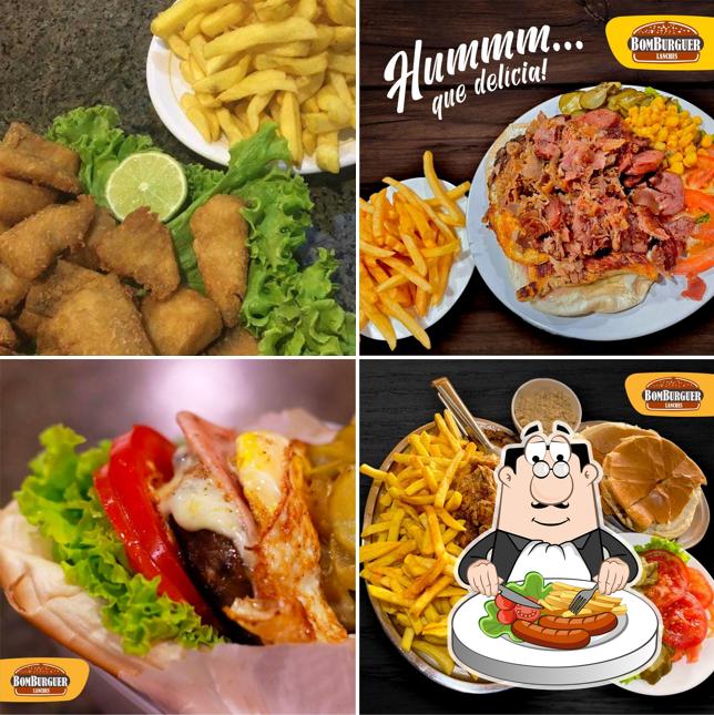 Comida em BomBurguer Lanches