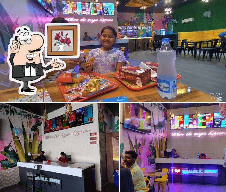 The interior of GRILL INN