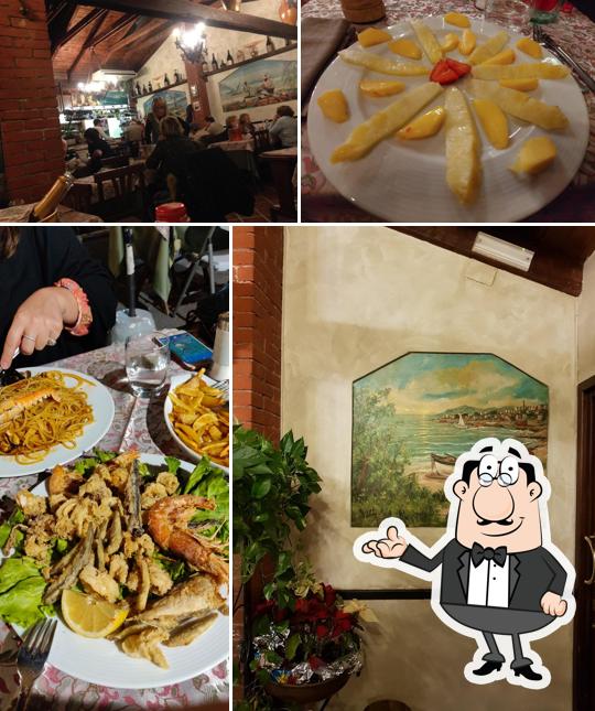 Gli interni di La Capanna