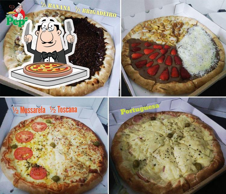 No Pizzaria Tio Pepi SBC, você pode pedir pizza