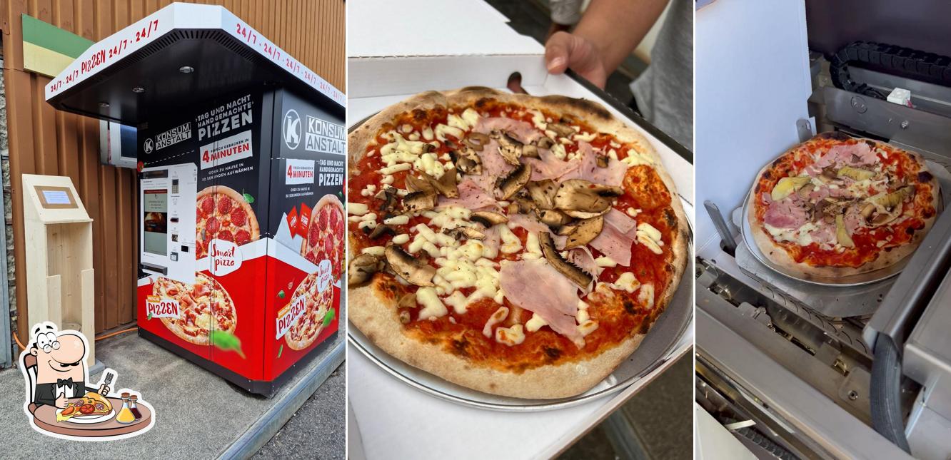 Essayez des pizzas à Pizzaautomat