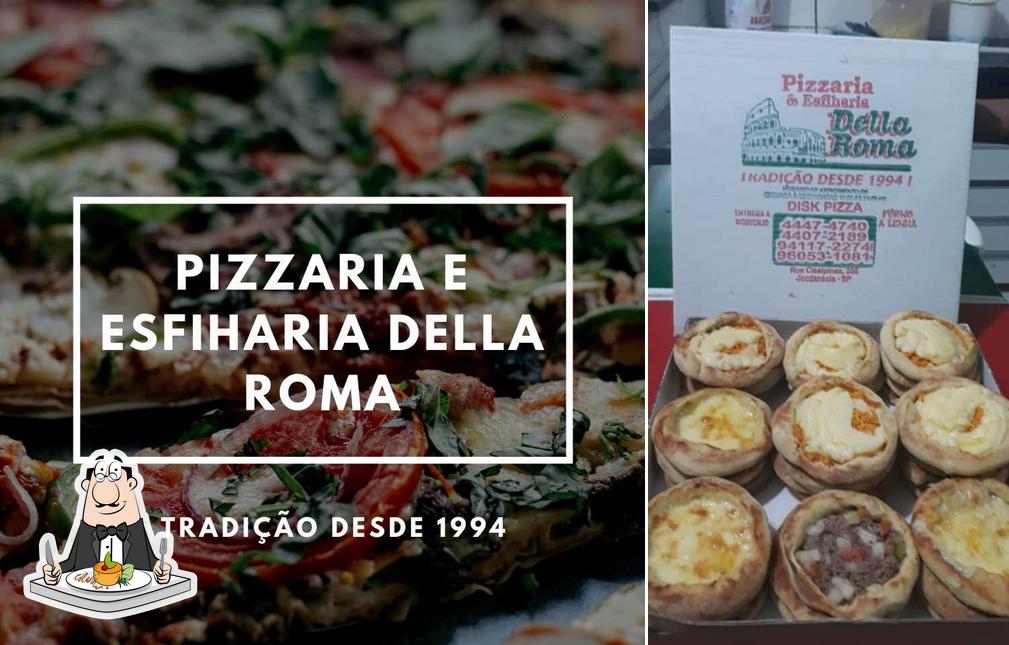 Comida em Pizzaria Della Roma