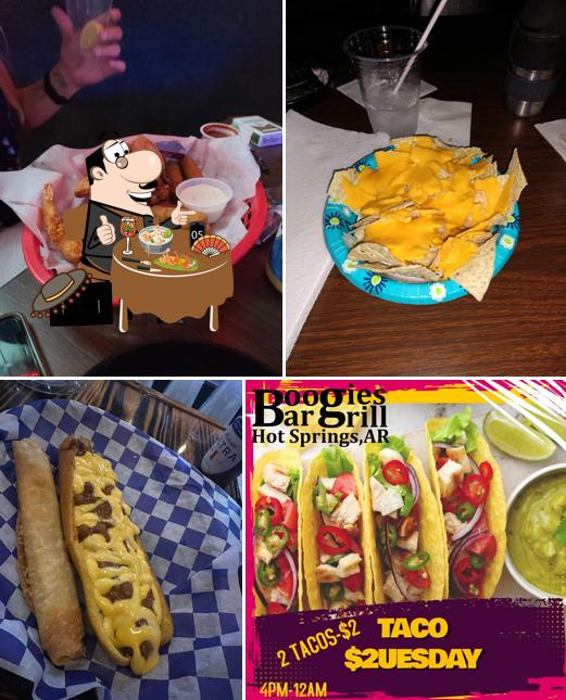 Boogies Bar & Grill in Hot Springs Restaurant menu and reviews