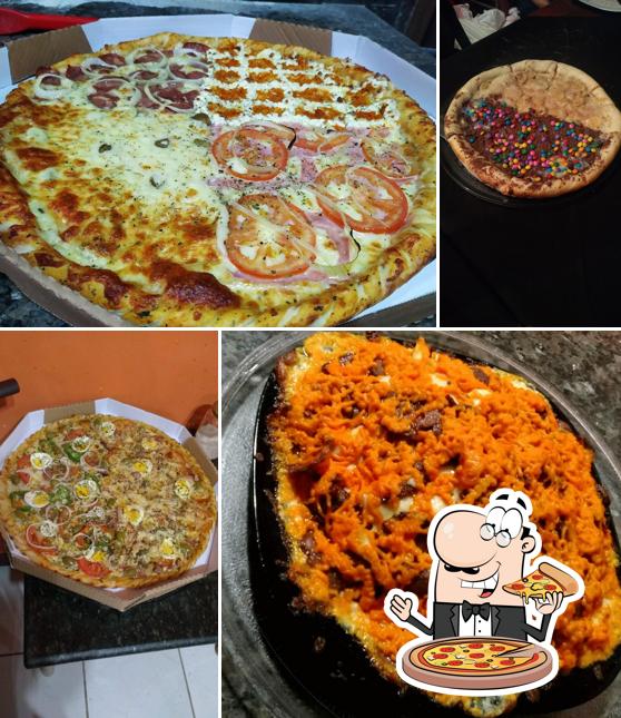 Experimente diferentes tipos de pizza