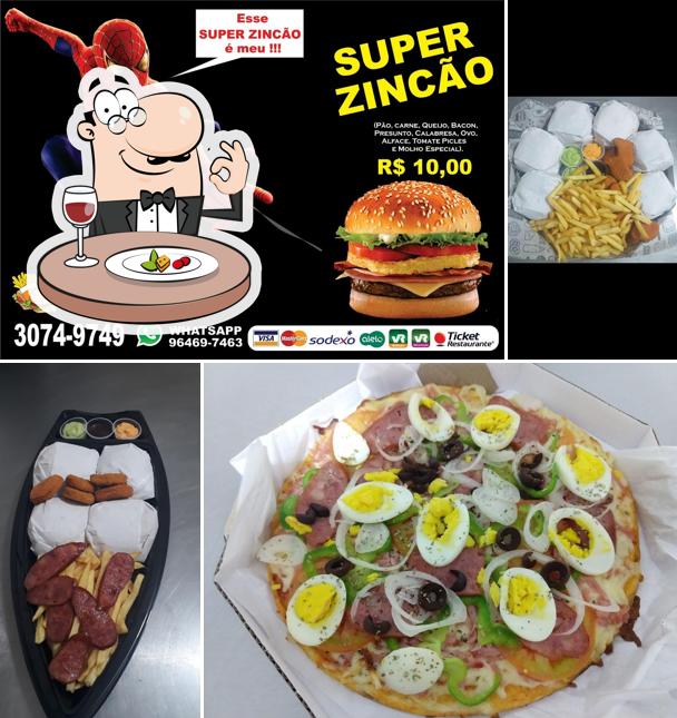 Comida em Hambúrgueria JJ Burger Oficial