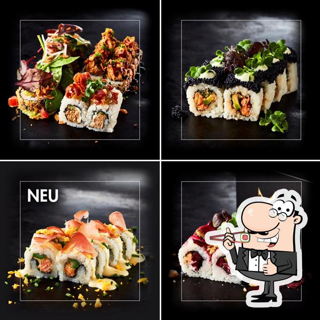 Commandez de nombreuses options de sushi