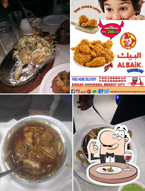 Food at al baik restaurant