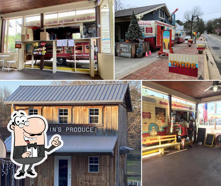 The photo of interior and exterior at Dominic's Food Trucks and Dining