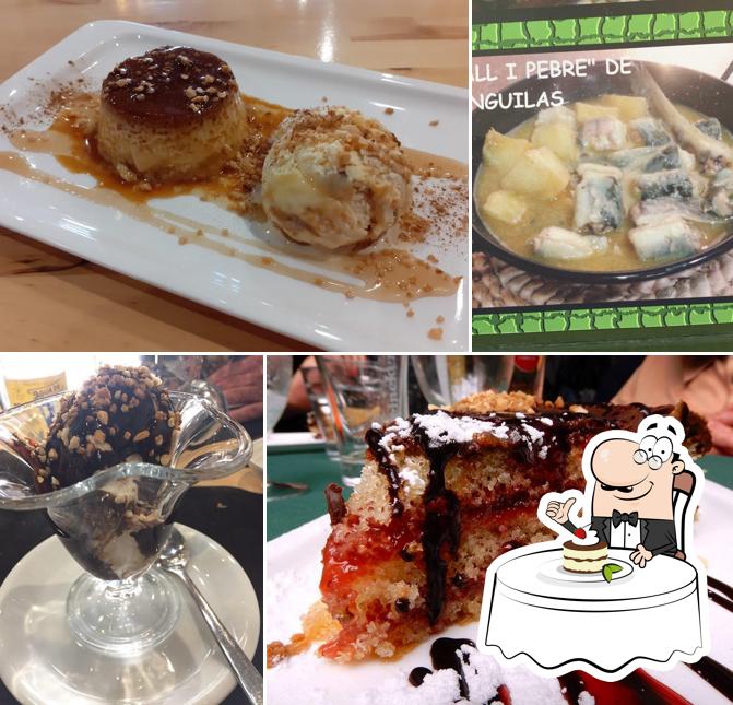 VR-RUSSAFA offers a selection of sweet dishes