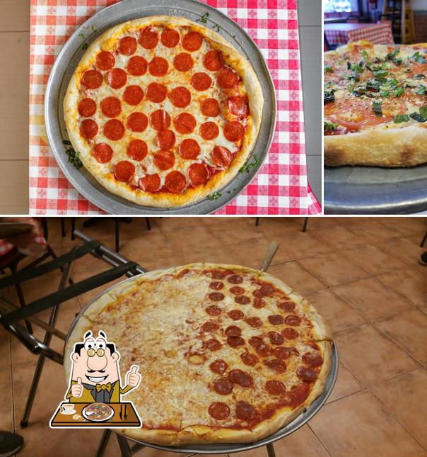 Elige una pizza en Steve's Pizza