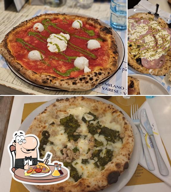 Prenditi tra le molte varianti di pizza