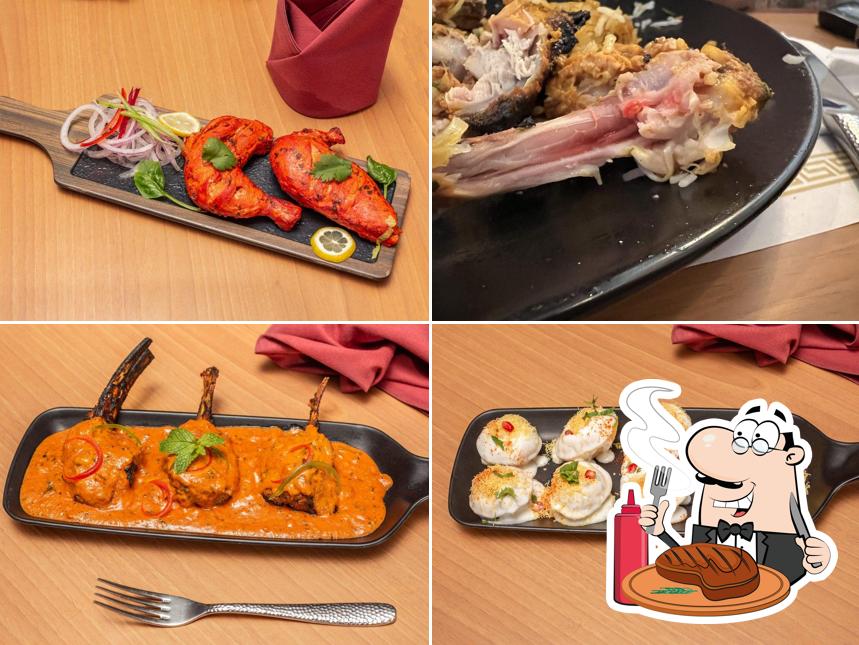 Meat meals are offered by Banjara At Manekchowk - Scrumptious Flavors of India
