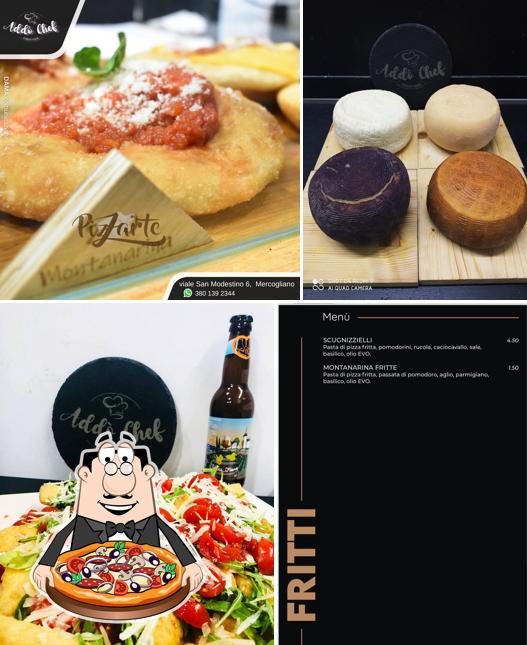 A Addò Chef street food, puoi provare una bella pizza