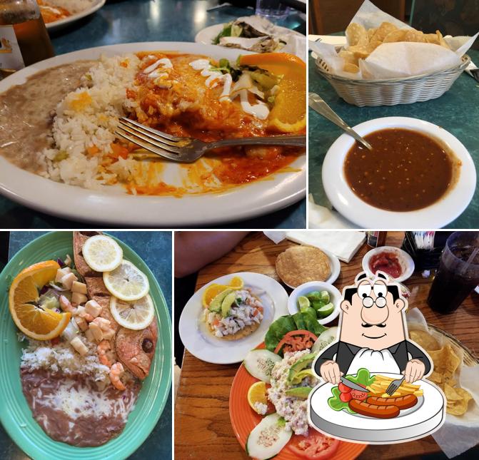 Meals at Mariscos Mazatlan Restaurant