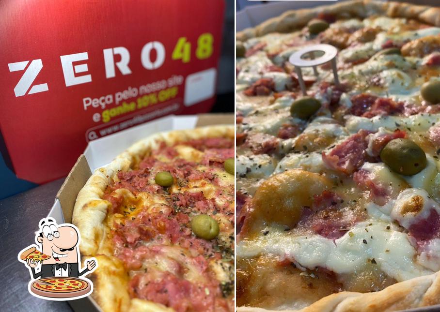 Escolha diversos estilos de pizza