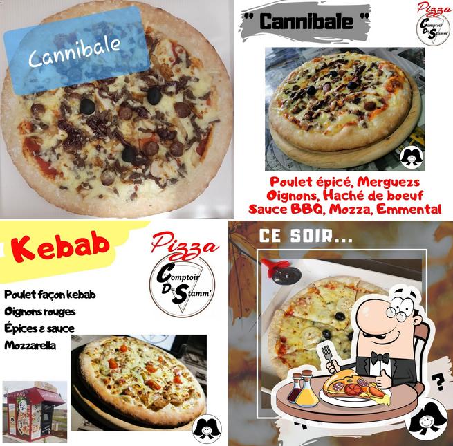 Essayez de nombreux genres de pizzas