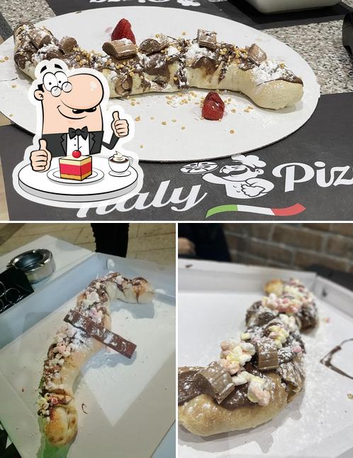 ITALY PIZZA serve un'ampia gamma di dolci