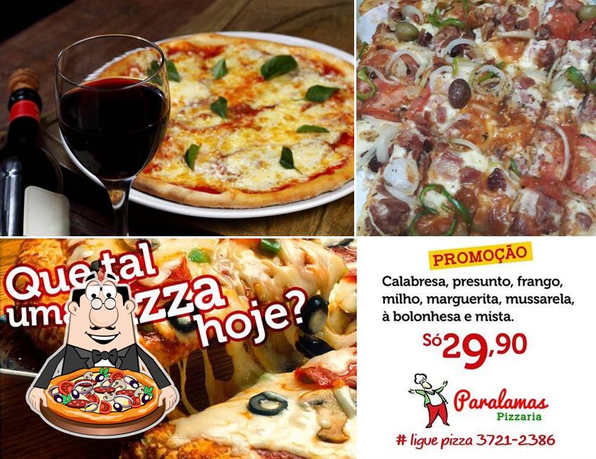 Consiga pizza no Paralamas Pizzaria