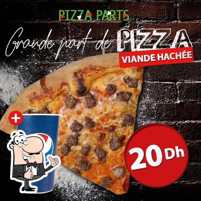 Voici une image de pizza parts