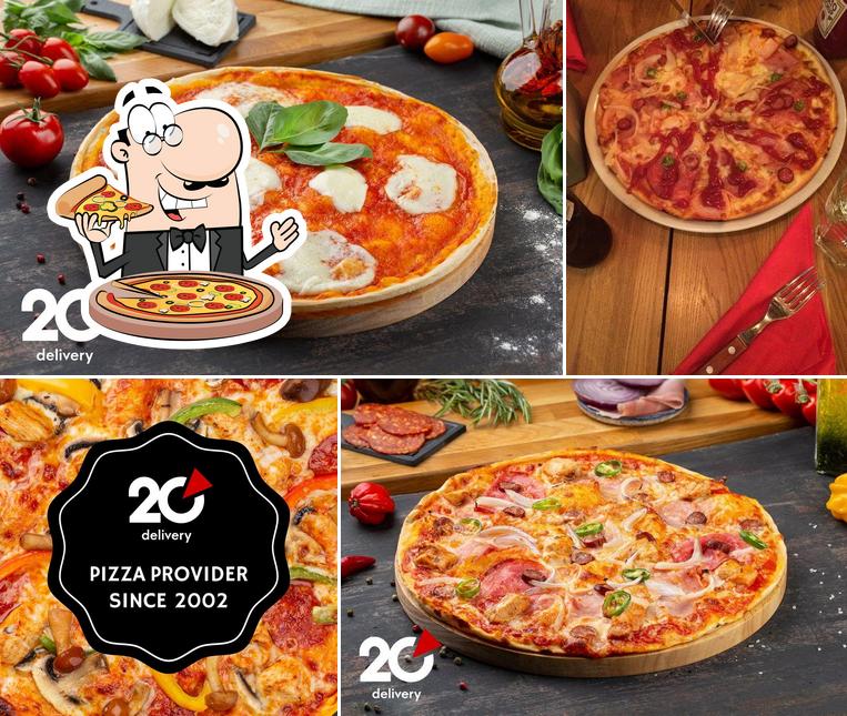 Pick pizza at Twenty Pizza