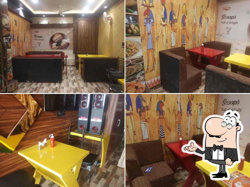 The interior of Shree Tik tok fast food restaurant