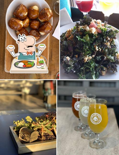 Ballast Point Brewing Little Italy in San Diego Restaurant menu and