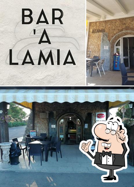 Gli interni di Bar 'A LAMIA