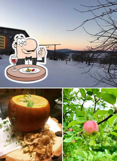 La photo de la nourriture et extérieur de Cabane à Pommes Labonté de la pomme’s