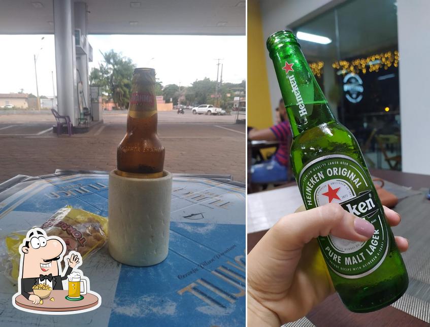 Peça uma tulipa de cerveja leve ou escura