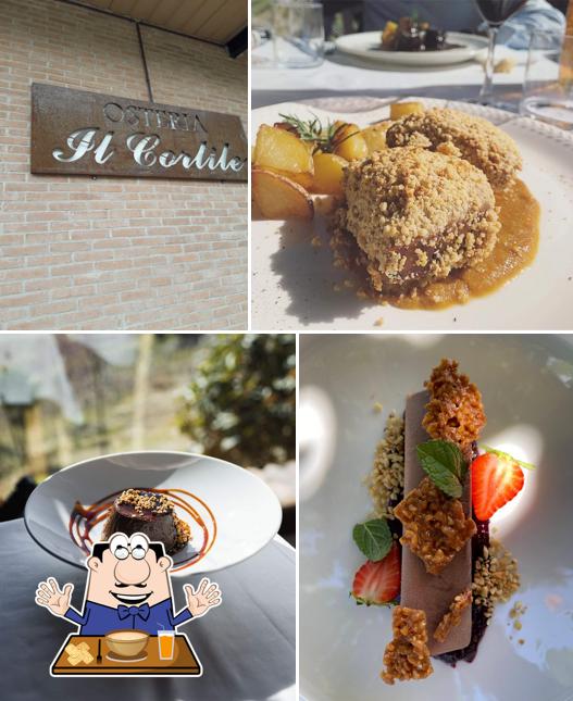 Cibo al Osteria Il Cortile