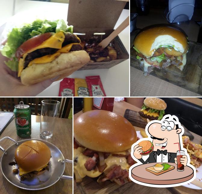 Delicie-se com um hambúrguer no SPLEND BURGER