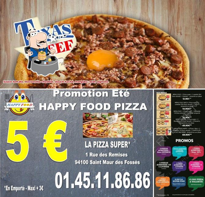 Plats à HAPPY FOOD PIZZA ( nouveau nom Speed rabbit pizza)