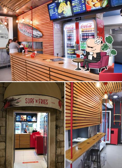 Dai un'occhiata agli interni di Surf'N'Fries