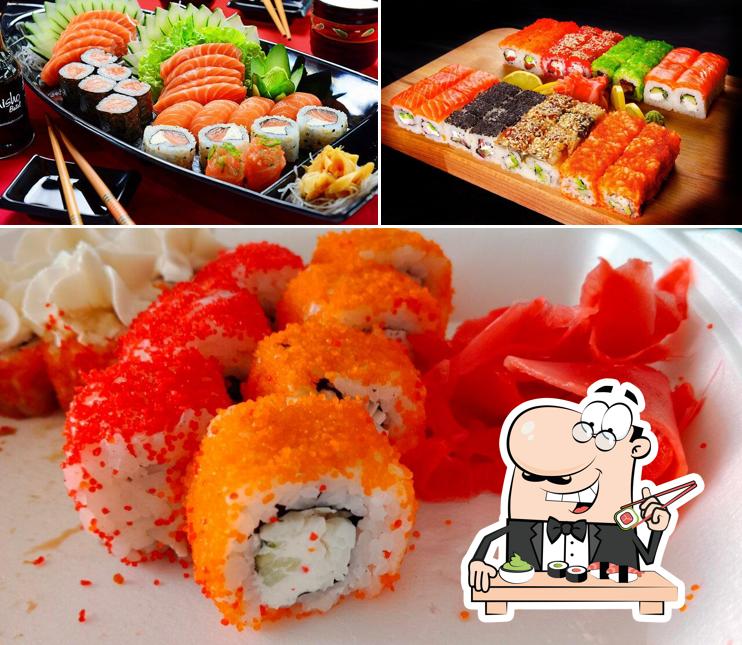 Choisissez de nombreuses options de sushi