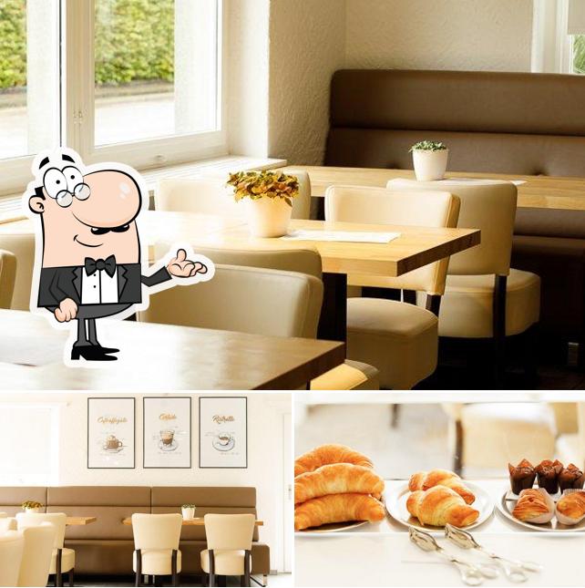 Eiszeit Gelato e Caffè se distingue par sa intérieur et nourriture