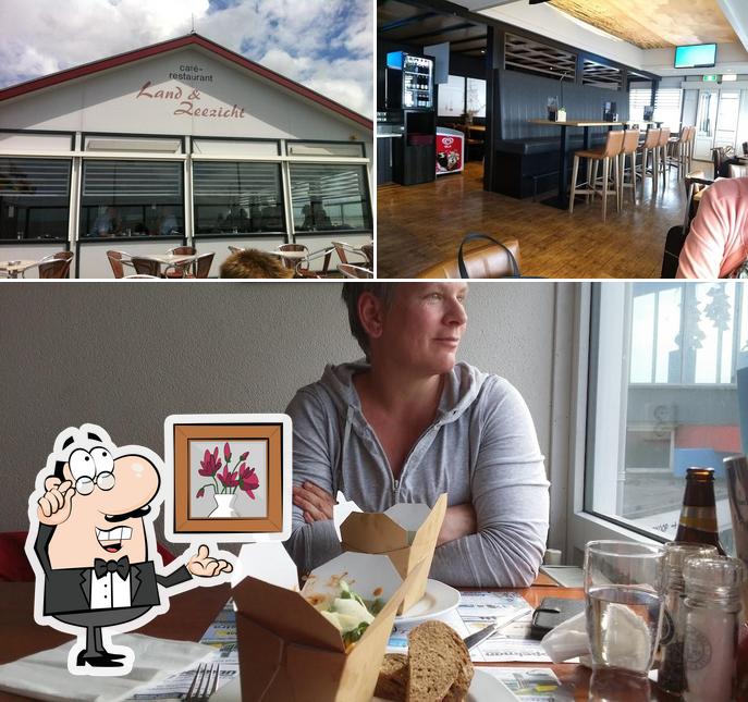 Café Restaurant Land en Zeezicht, Holwerd Restaurantspeisekarten und