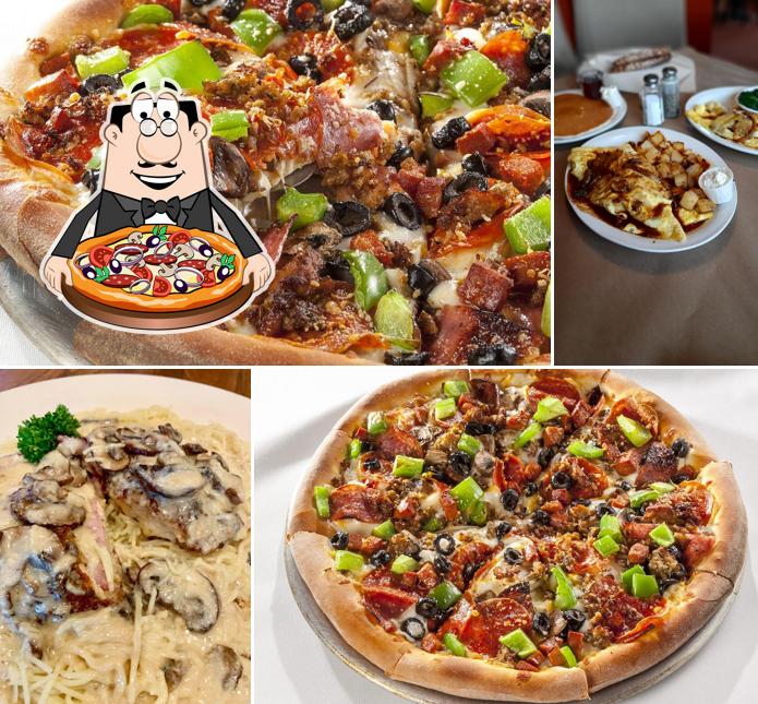 Order pizza at Dancing Tomato Caffe