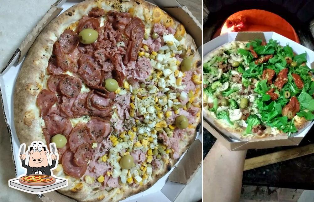 Consiga pizza no Pizzaria Dom Adonai Birigui